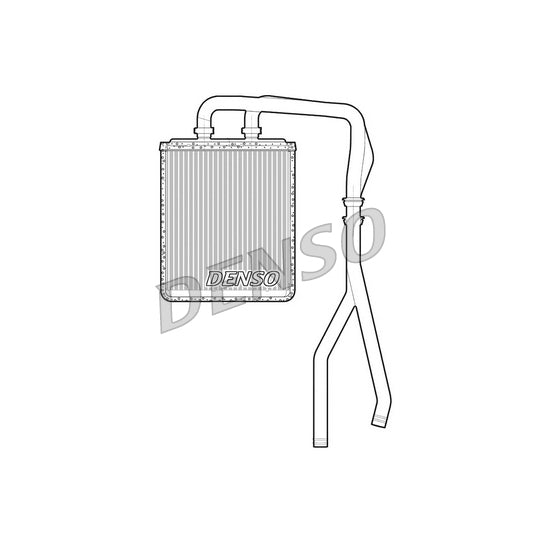 DRR12010 Heat Exchanger, interior heating