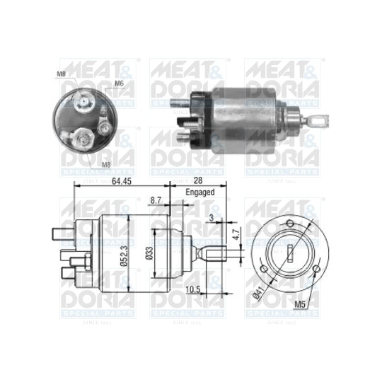 46040 Solenoid Switch, starter