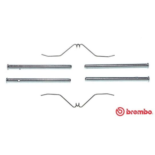 A 02 264 Accessory Kit, disc brake pad