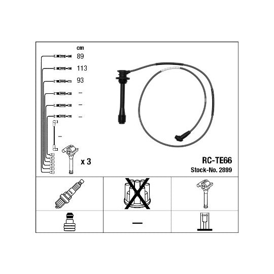 2899 Ignition Cable Kit