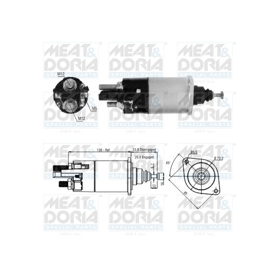 46255 Solenoid Switch, starter