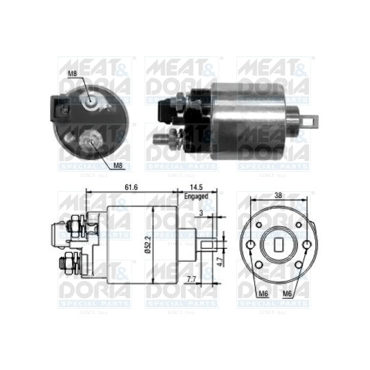 46123 Solenoid Switch, starter