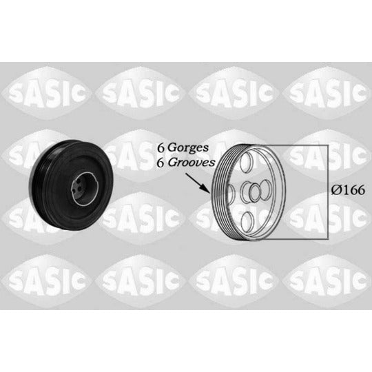 2156054 Belt Pulley, crankshaft