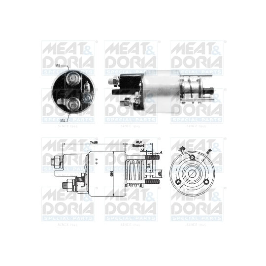46287 Solenoid Switch, starter