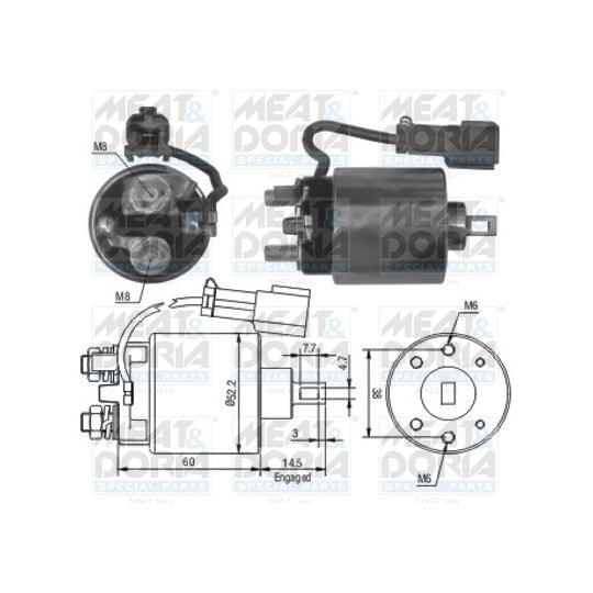 46150 Solenoid Switch, starter