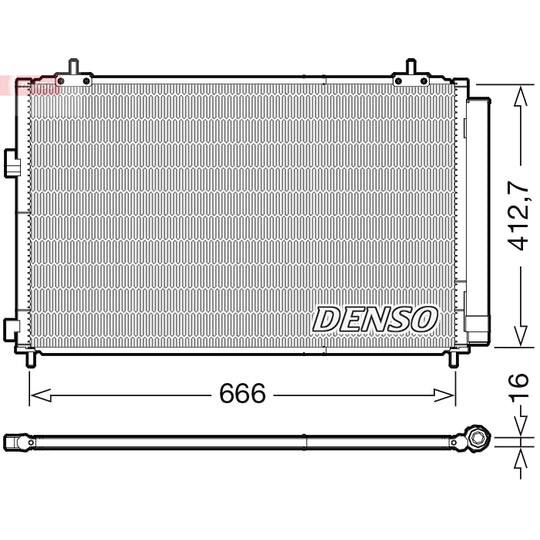 DCN50059 Condenser, air conditioning