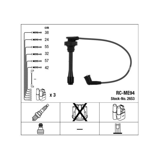 2653 Ignition Cable Kit