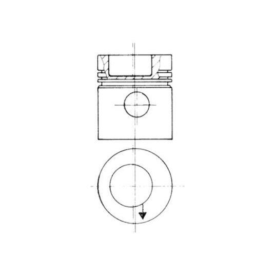 93831606 Piston