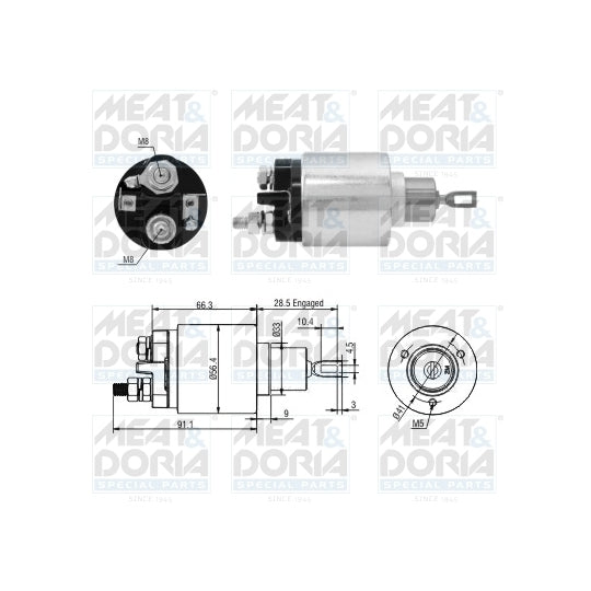 46303 Solenoid Switch, starter