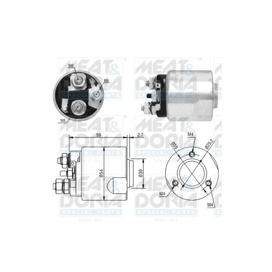 46170 Solenoid Switch, starter