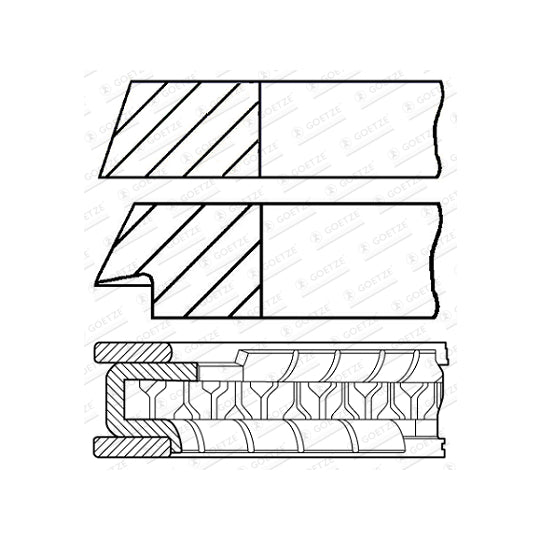 08-102400-00 Piston Ring Kit