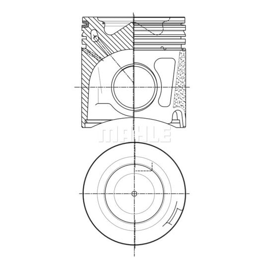 007 PI 00150 000 Piston