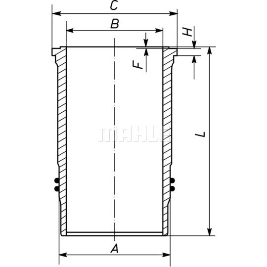 592 WN 11 01 Cylinder Sleeve