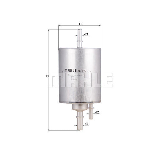 KL 570 Fuel filter