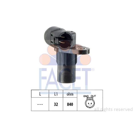 9.0291 Pulse Sensor, flywheel