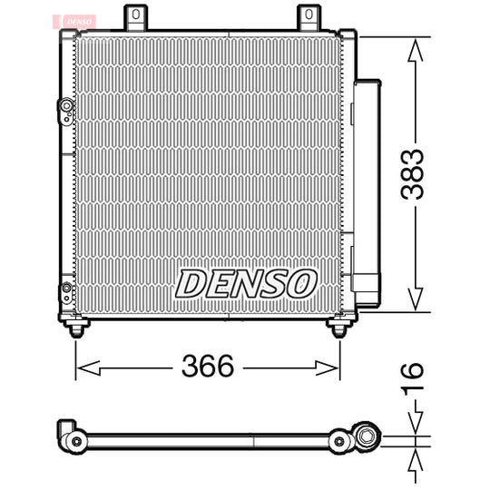 DCN45007 Condenser, air conditioning