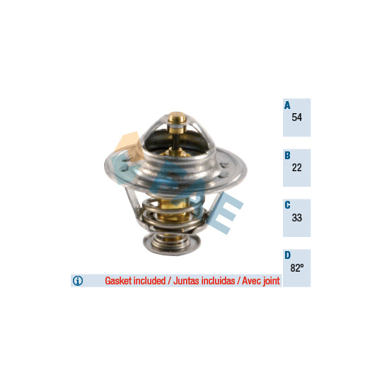 5304182 Thermostat, coolant