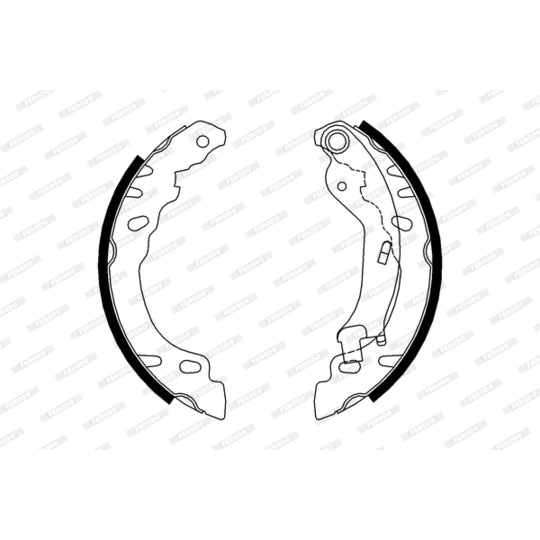 FSB688 Brake Shoe Set
