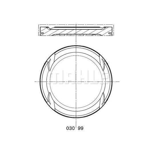 030 99 00 Piston