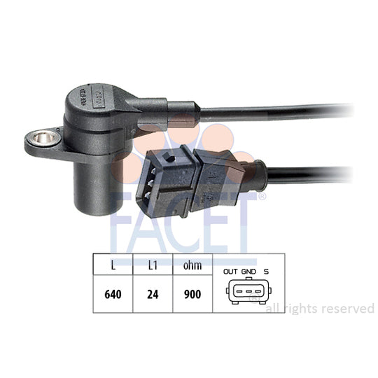 9.0132 Pulse Sensor, flywheel