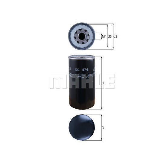 OC 474 Oil filter