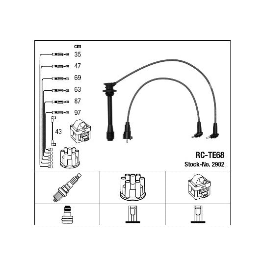2902 Ignition Cable Kit