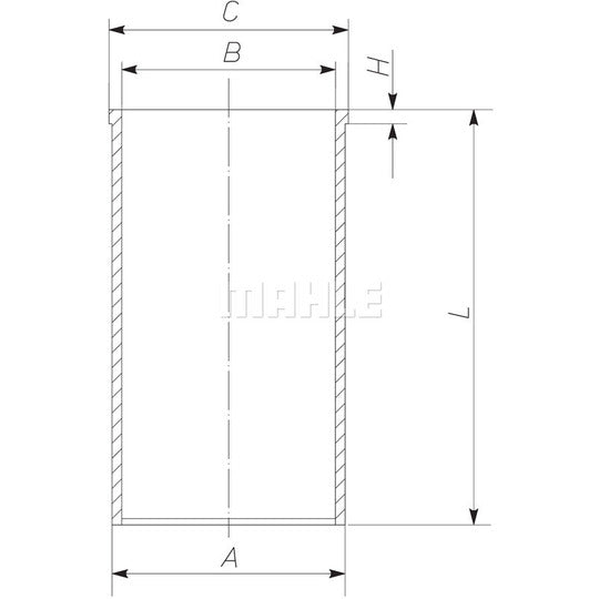 099 LW 00104 001 Cylinder Sleeve