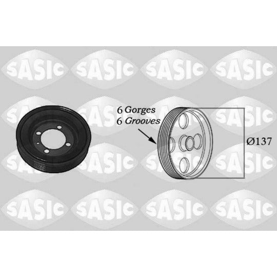 2156015 Belt Pulley, crankshaft