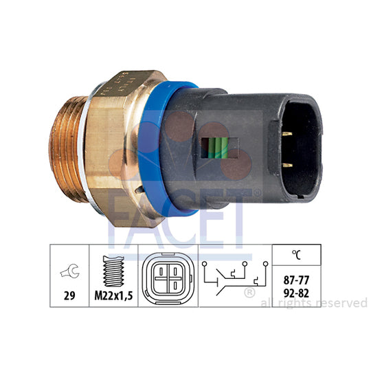 7.5647 Temperature Switch, radiator fan