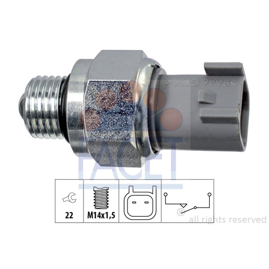 7.6272 Switch, reverse light