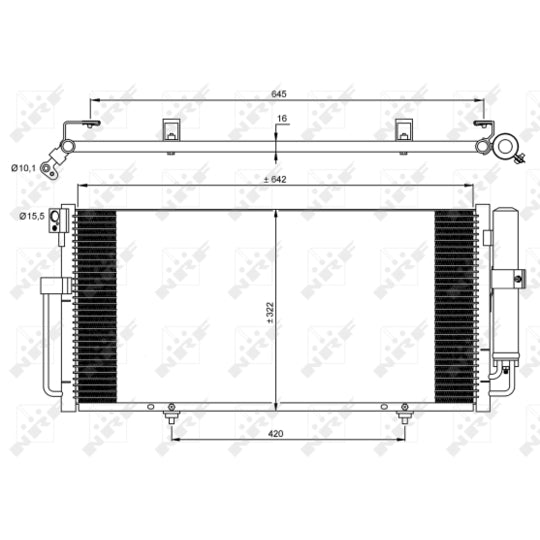 35875 Condenser, air conditioning