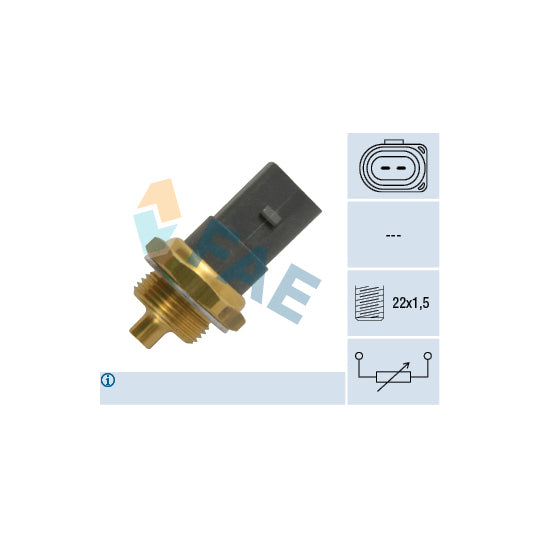 33786 Sensor, coolant temperature