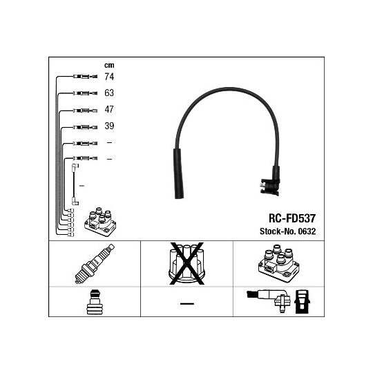 0632 Ignition Cable Kit