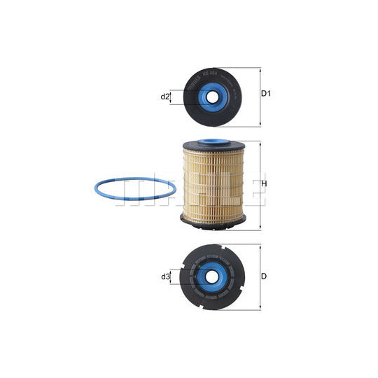 KX 404D Fuel filter