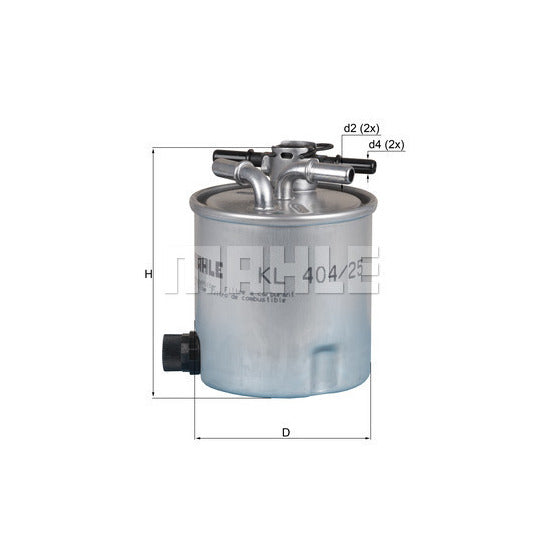KL 404/25 Fuel filter