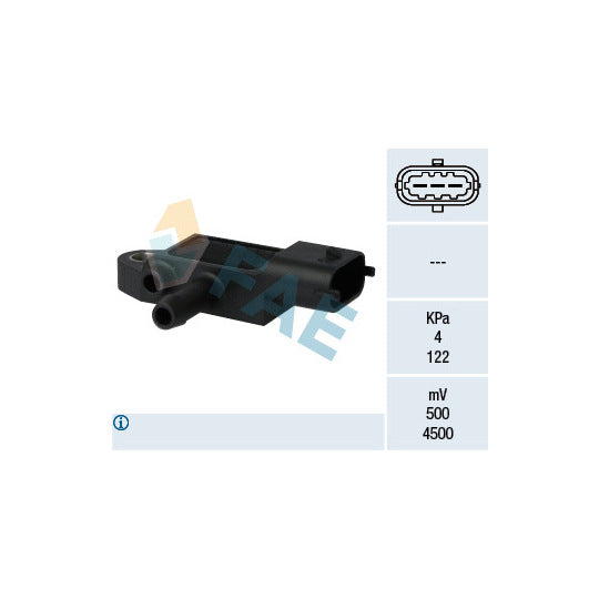 16104 Sensor, exhaust pressure