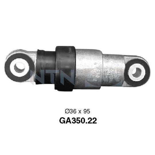 GA350.22 Tensioner Pulley, v-ribbed belt