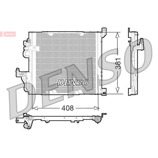 DCN20012 Condenser, air conditioning