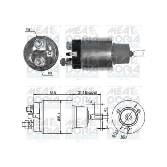 46066 Solenoid Switch, starter