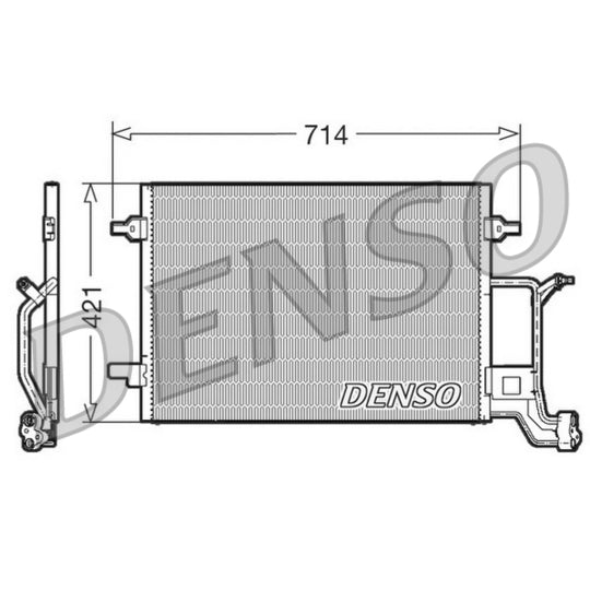 DCN32019 Condenser, air conditioning