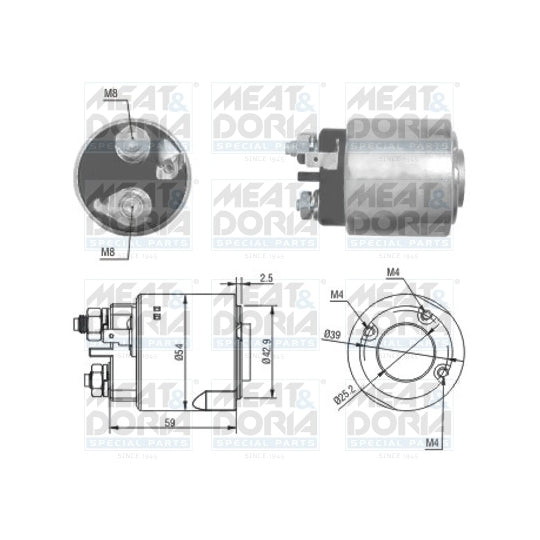 46160 Solenoid Switch, starter