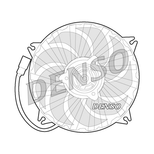DER21017 Fan, radiator