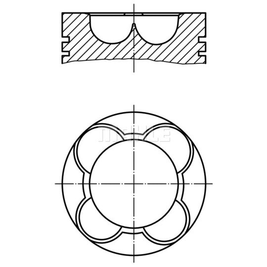 227 PI 00141 000 Piston
