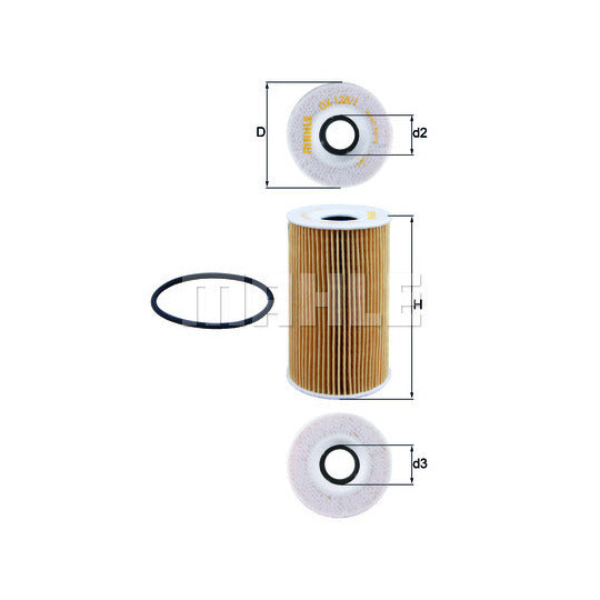 OX 128/1D Oil filter