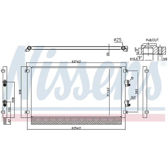 941294 Condenser, air conditioning