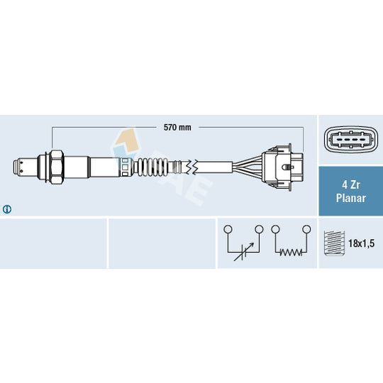 77154 Lambda Sensor