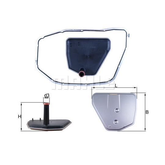 HX 235D1 Hydraulic Filter, automatic transmission