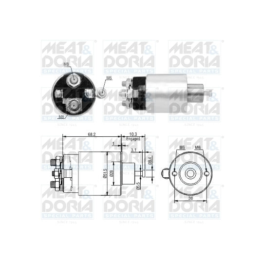 46280 Solenoid Switch, starter