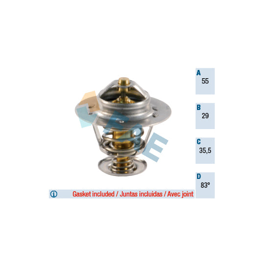 5306783 Thermostat, coolant