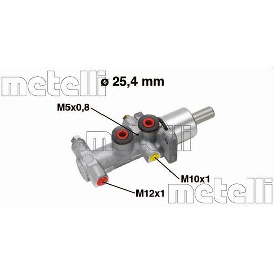 05-0554 Brake Master Cylinder